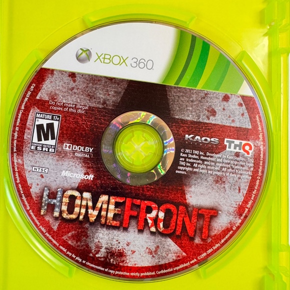 Homefront Microsoft Xbox 360, 2011‎ - Picture 5 of 8